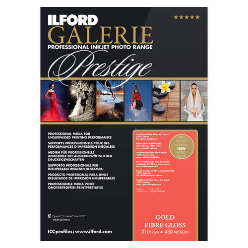 Ilford Galerie Prestige Gold Fibre Gloss Professional Inkjet Paper