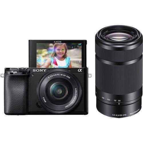 Sony A6400 + 16-50mm + 55-210mm Twin Kit – Ted's Cameras