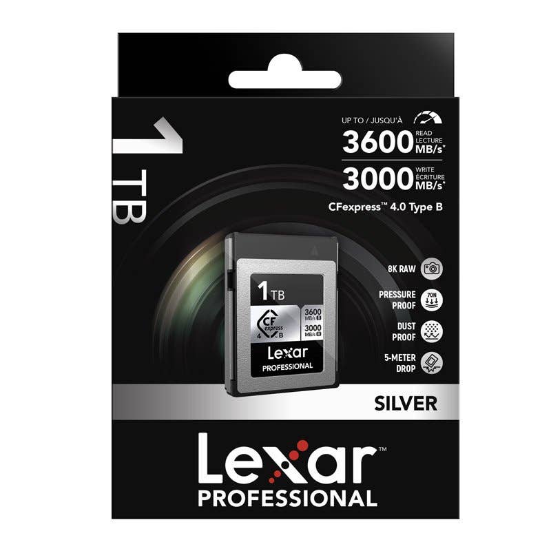 Lexar Pro 1TB CF Express Card - Type B 3600Mbs – Ted's Cameras