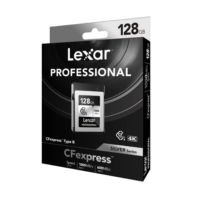 Lexar Pro 128GB TYPE B CFExpress Card Silver Series – Ted's Cameras