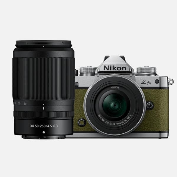 Nikon Z fc + 16-50mm & 50-250mm VR Twin Kit - Olive – Ted's Cameras