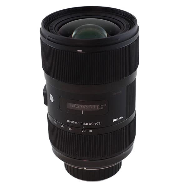 シグマ　アート　18-35mm f1.8 Nikon　DX用 Sigma 18-35mm F1.8 DC HSM Lens for Nikon APS-C DSLRs (Black