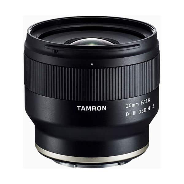 Tamron 20mm F2.8 Di III OSD (F050) ソニーE Tamron AF 20mm F2.8 SONY E FF DI III Ø67 – Ted's Cameras