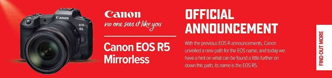 Canon EOS R5 Official Announcement