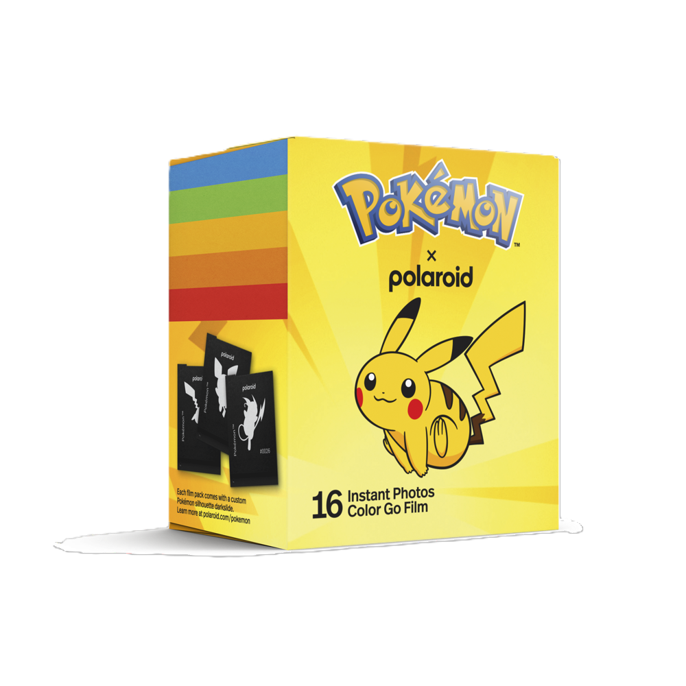 Polaroid Go Colour Film - Pokemon Pikachu Edition - Double Pack (16 Shots)