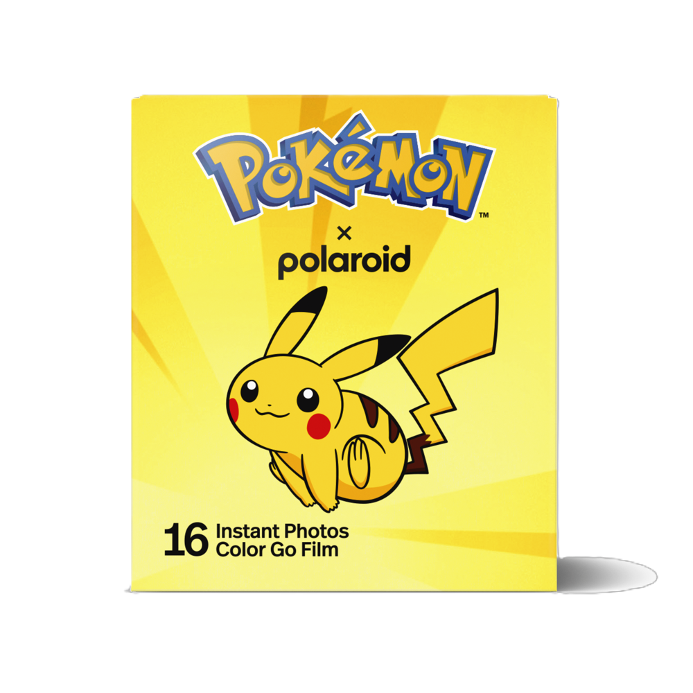 Polaroid Go Colour Film - Pokemon Pikachu Edition - Double Pack (16 Shots)