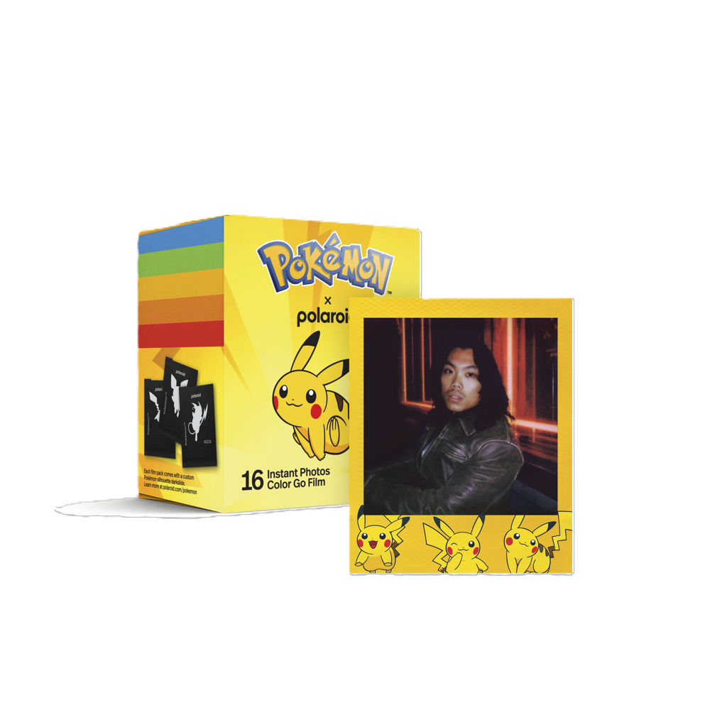 Polaroid Go Colour Film - Pokemon Pikachu Edition - Double Pack (16 Shots)