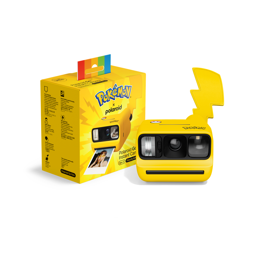 Polaroid GO Generation 3 Instant Camera - Pokemon Pikachu Edition