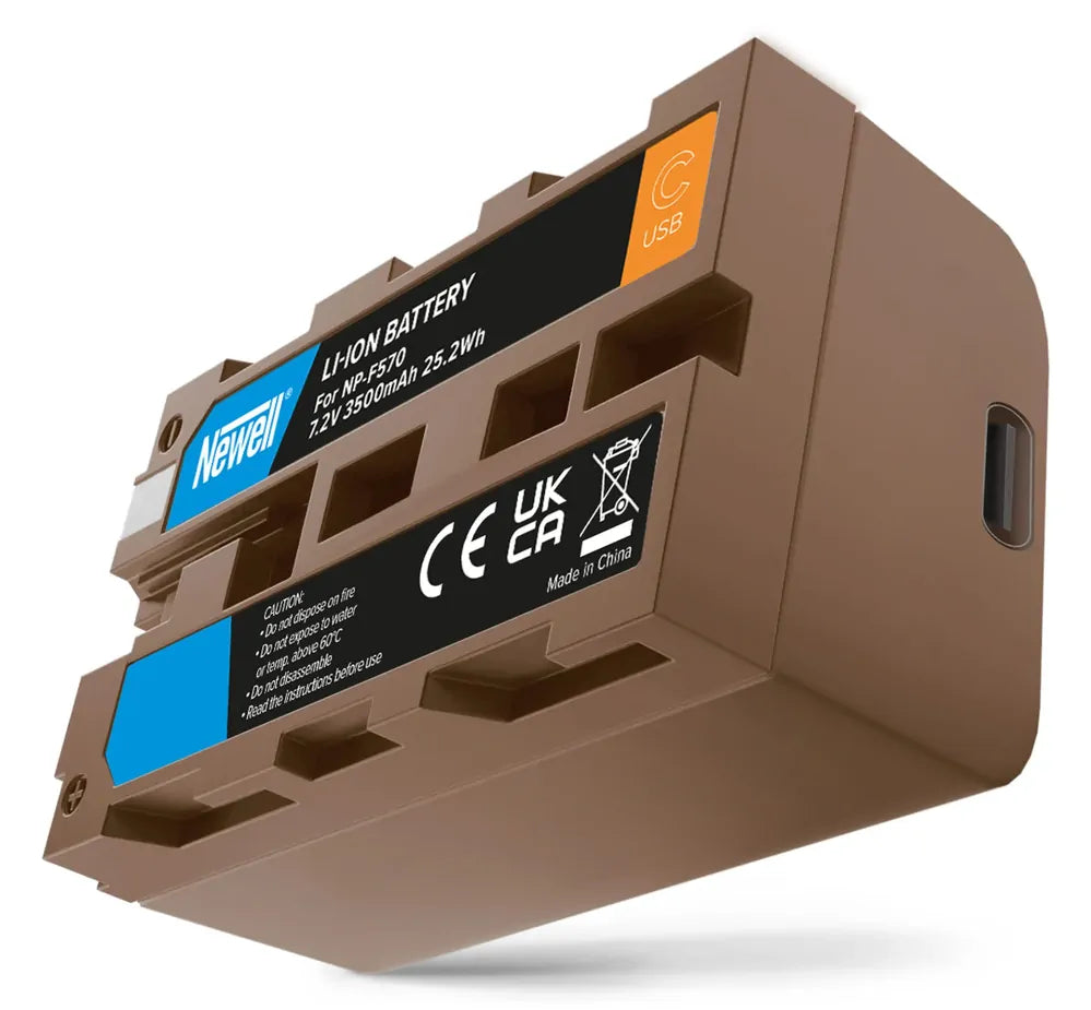 Newell NP-F570 USB-C Battery for Sony - 7.2V 3500mAh