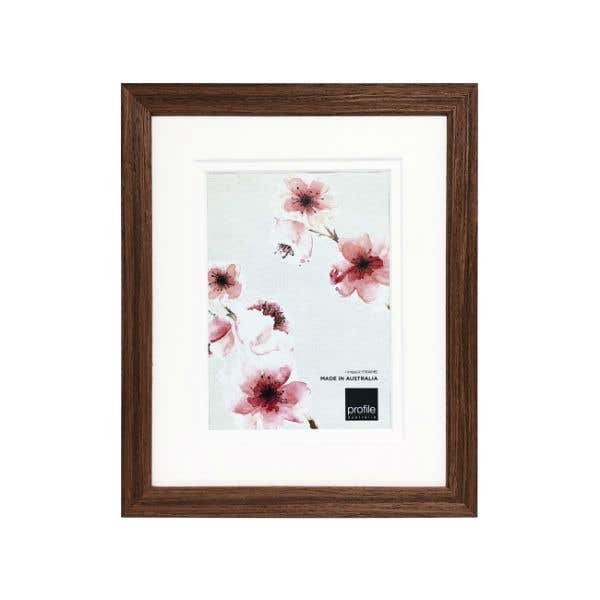 Profile Deluxe Chestnut 10x12" Frame - 6x8 Opening