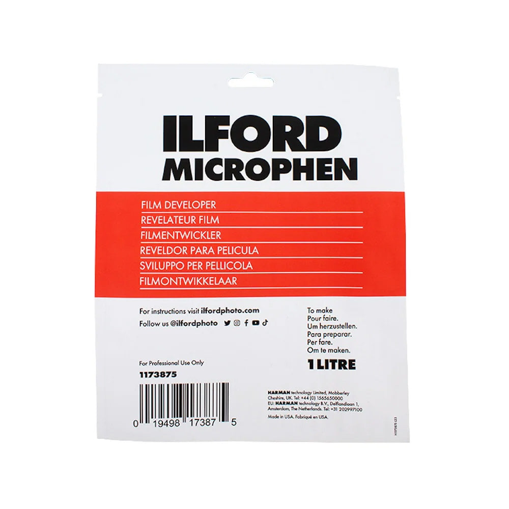 Ilford Microphen Fine Grain Film Developer 1L