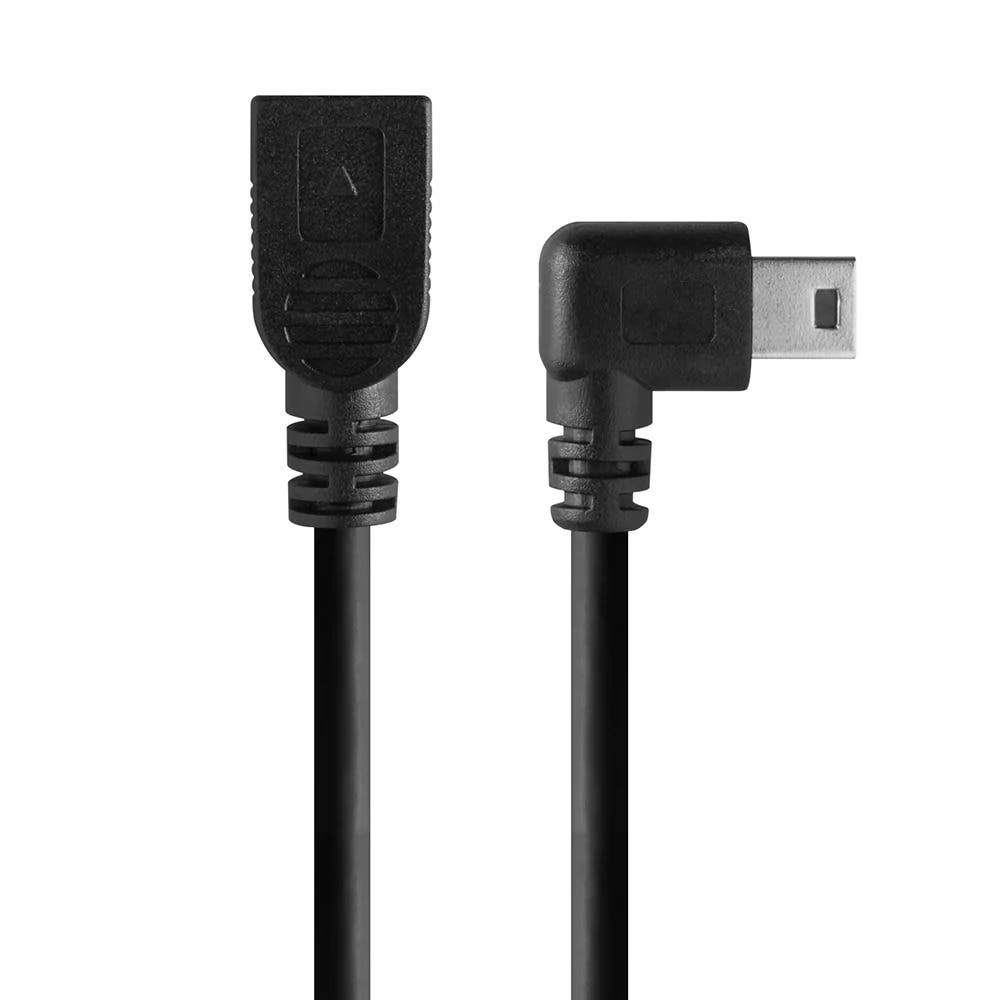 Tether Tools TetherPro USB 2.0 Mini-B Right Angle Adapter Cable, 30cm, Black