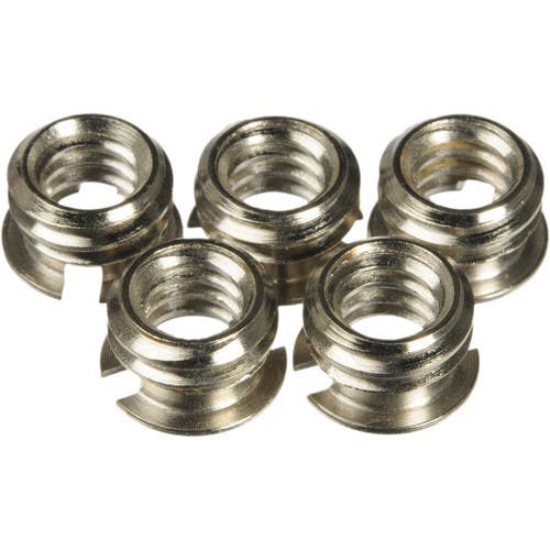 Manfrotto 148KN Adapter - 3/8 to 1/4 Inch (Set of 5)