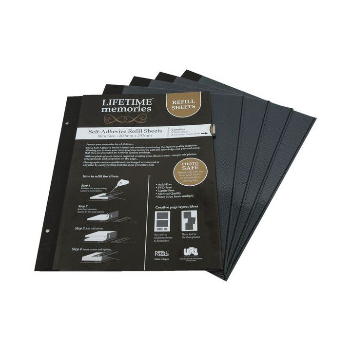 NCL Self Adhesive Refills A4 5 Sheets
