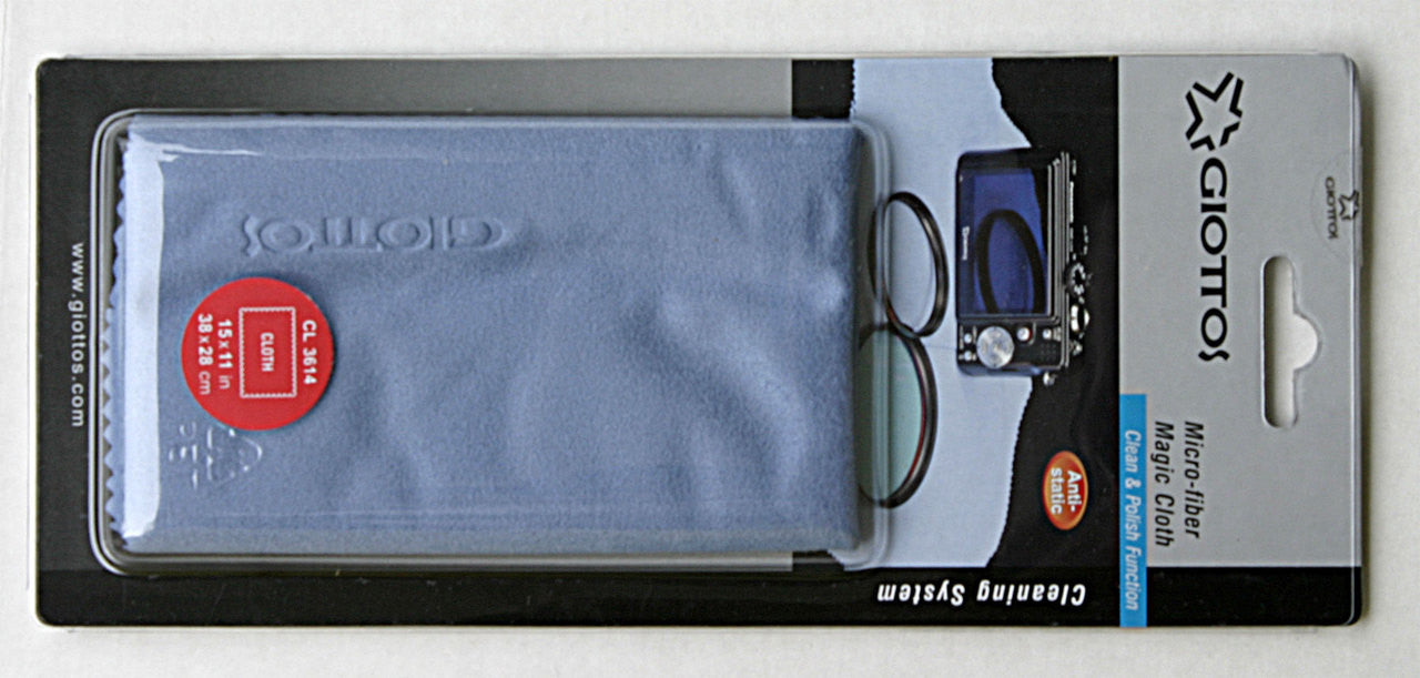 Giottos Microfibre Cleaning Cloth 10x18cm