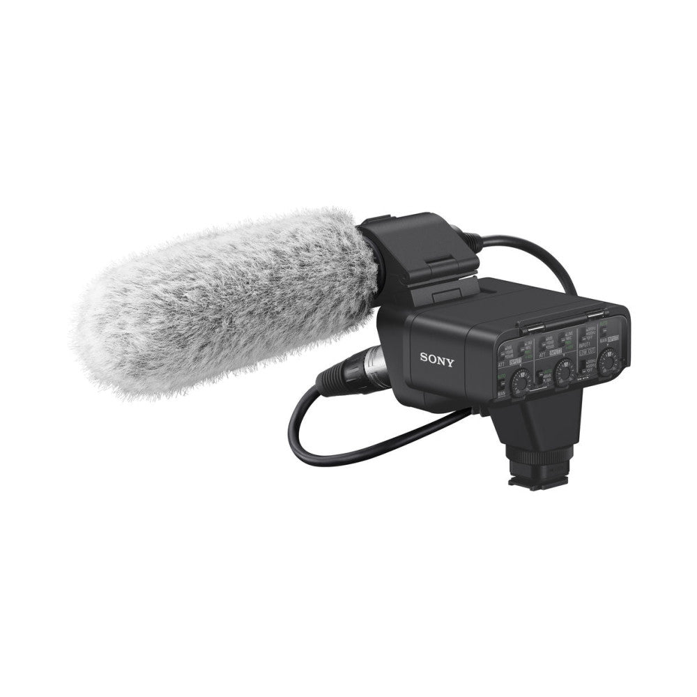 Sony XLR-K3M Dual-Channel Digital XLR Audio Adapter Kit with Shotgun Microphone