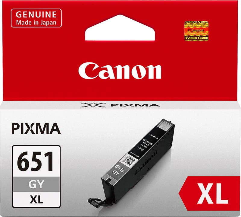 Canon CLI651XLGY Grey Extra Large Ink Cartridge