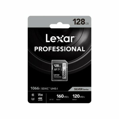 Lexar Professional 1066x SDXC 128GB UHS-I Memory Card
