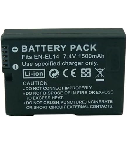 Inca Nikon ENEL14 Replacement Battery