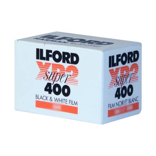 Ilford XP2 SUPER 135-24 Black and White Film 3-Pack (C41)