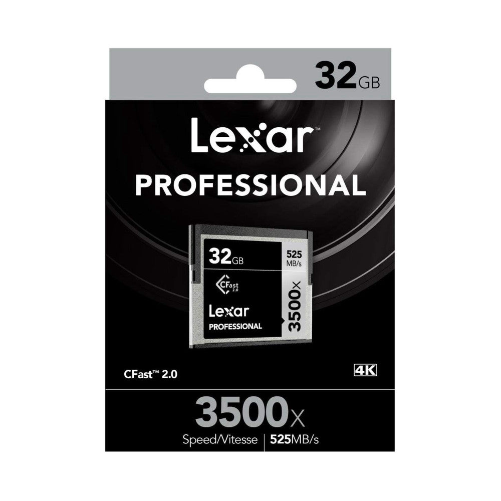 Lexar Professional 32GB 3500x CFast 2.0 Memory Card