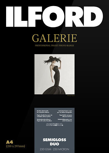 Ilford Galerie Prestige Semigloss Duo 250gsm A4