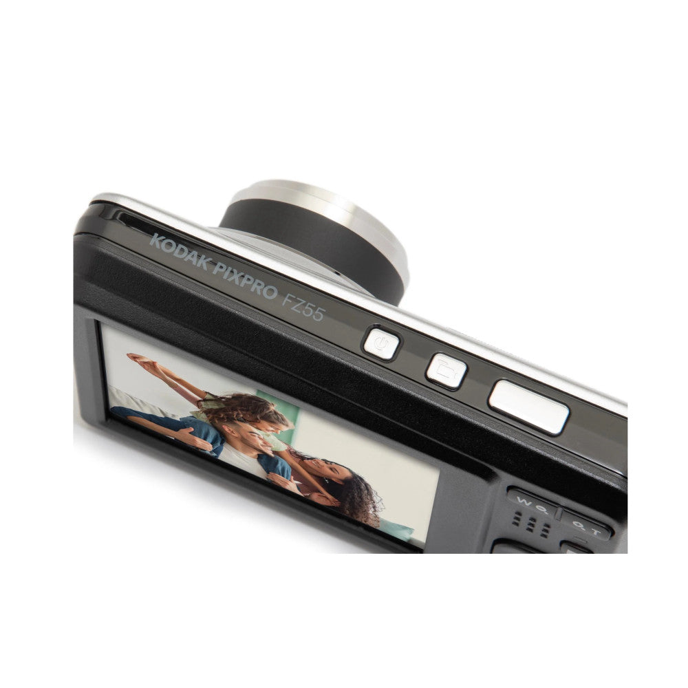 Kodak PIXPRO FZ55 16MP 5x Optical Zoom 2.7" LCD Silver