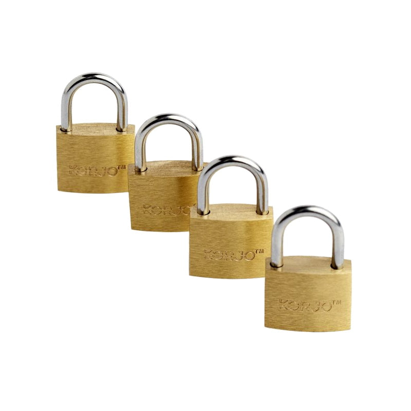 Korjo Luggage Lock - 4 Pack