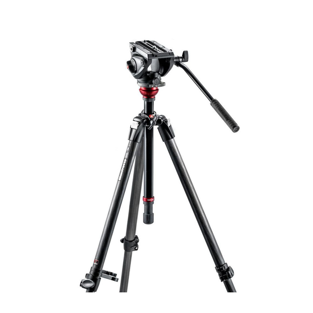 Manfrotto 755CX3 Carbon Fibre Tripod with MVH500AH Fluid Head