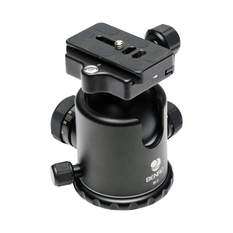 BENRO B3 Triple Action Ball Head with PU60 Plate