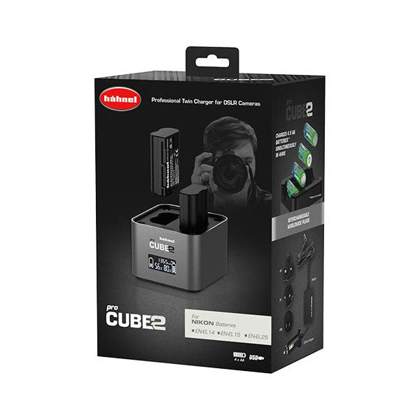 Hahnel PRO CUBE 2 Charger for Nikon EN-EL14/EN-EL15/EN-EL25