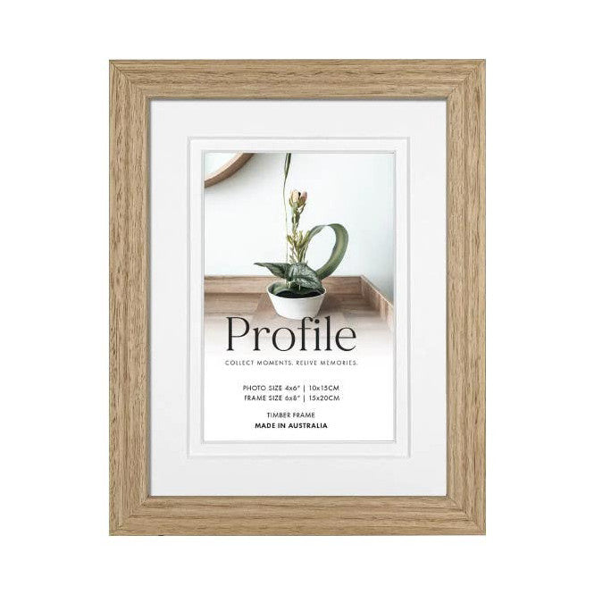 Profile Deluxe 4x6 Victorian Ash Photo Frame