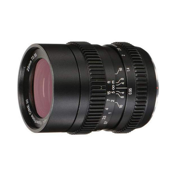 SLR Magic 25mm T0.95 HyperPrime Cine III Lens (MFT Mount)