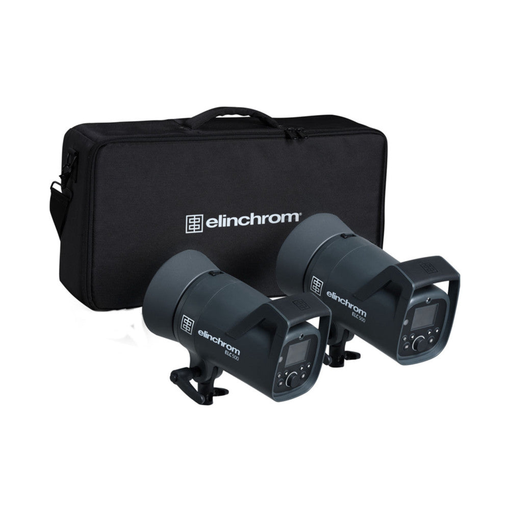 ELINCHROM ELC 500/500 Studio Monolight Dual Kit