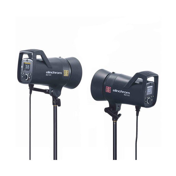 ELINCHROM ELC 500/500 Studio Monolight Dual Kit