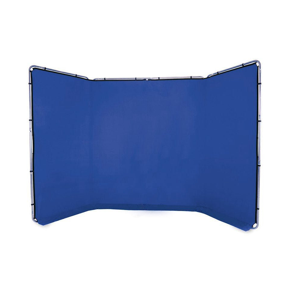 Lastolite Panoramic Background 4m Chroma Key Blue Self-Supporting
