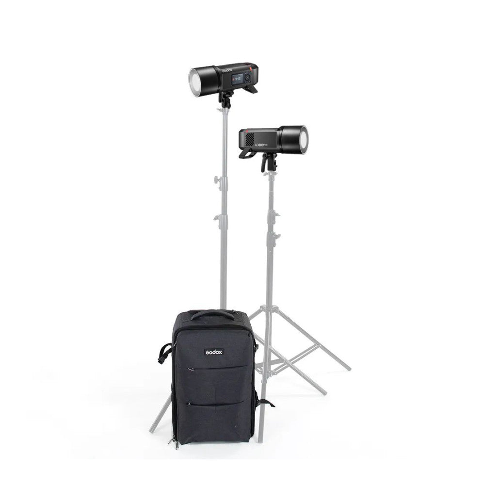 Godox AD600PRO II 2 Head Kit With Roller Case