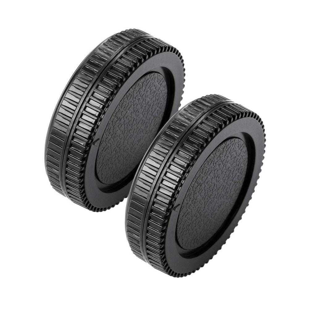 M43 Micro Four Thirds Body & Rear Lens Cap Set for Olympus OMD and Panasonic Lumix