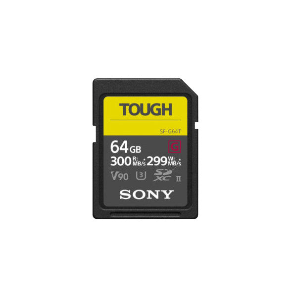Sony 64GB SD Card SFG64T Tough SD UHS-II 300Mbps