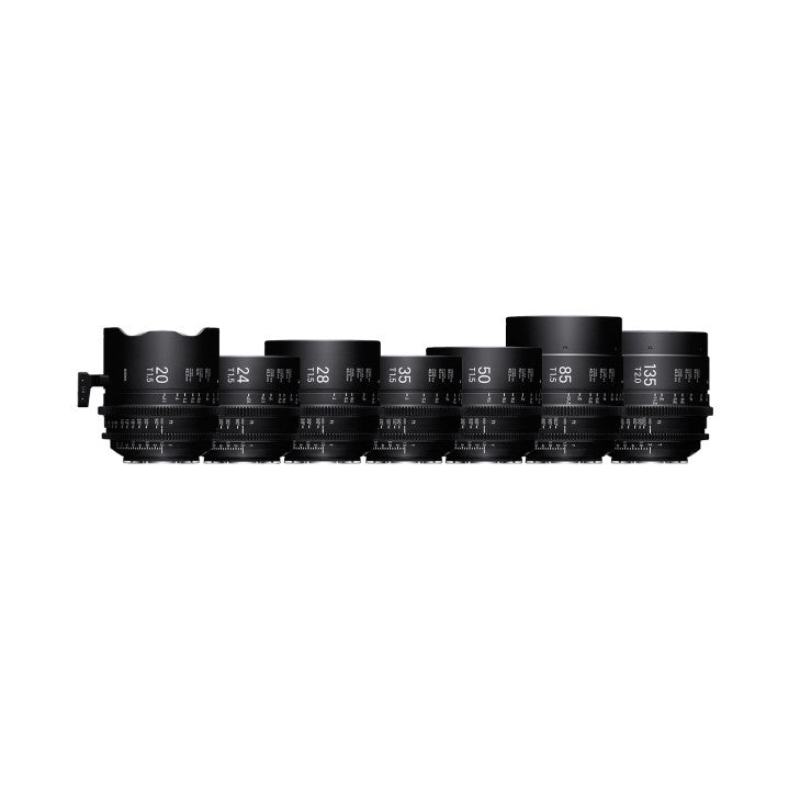 Sigma FF High-Speed Prime Cine 7 Lens Kit