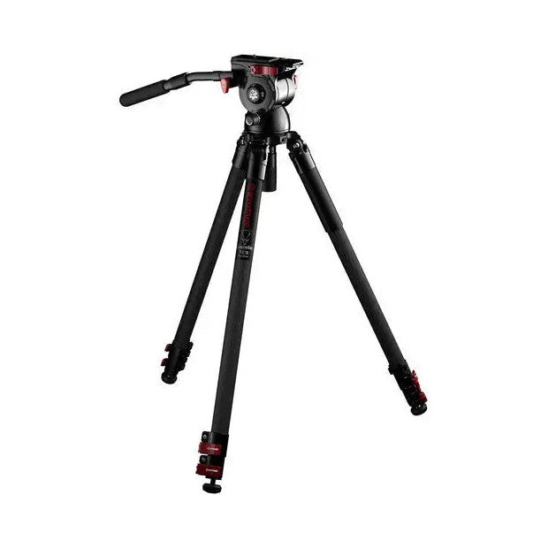 iFootage Gazelle TC9 Carbon Fibre Tripod with Komodo K7 Fluid Head Bundle