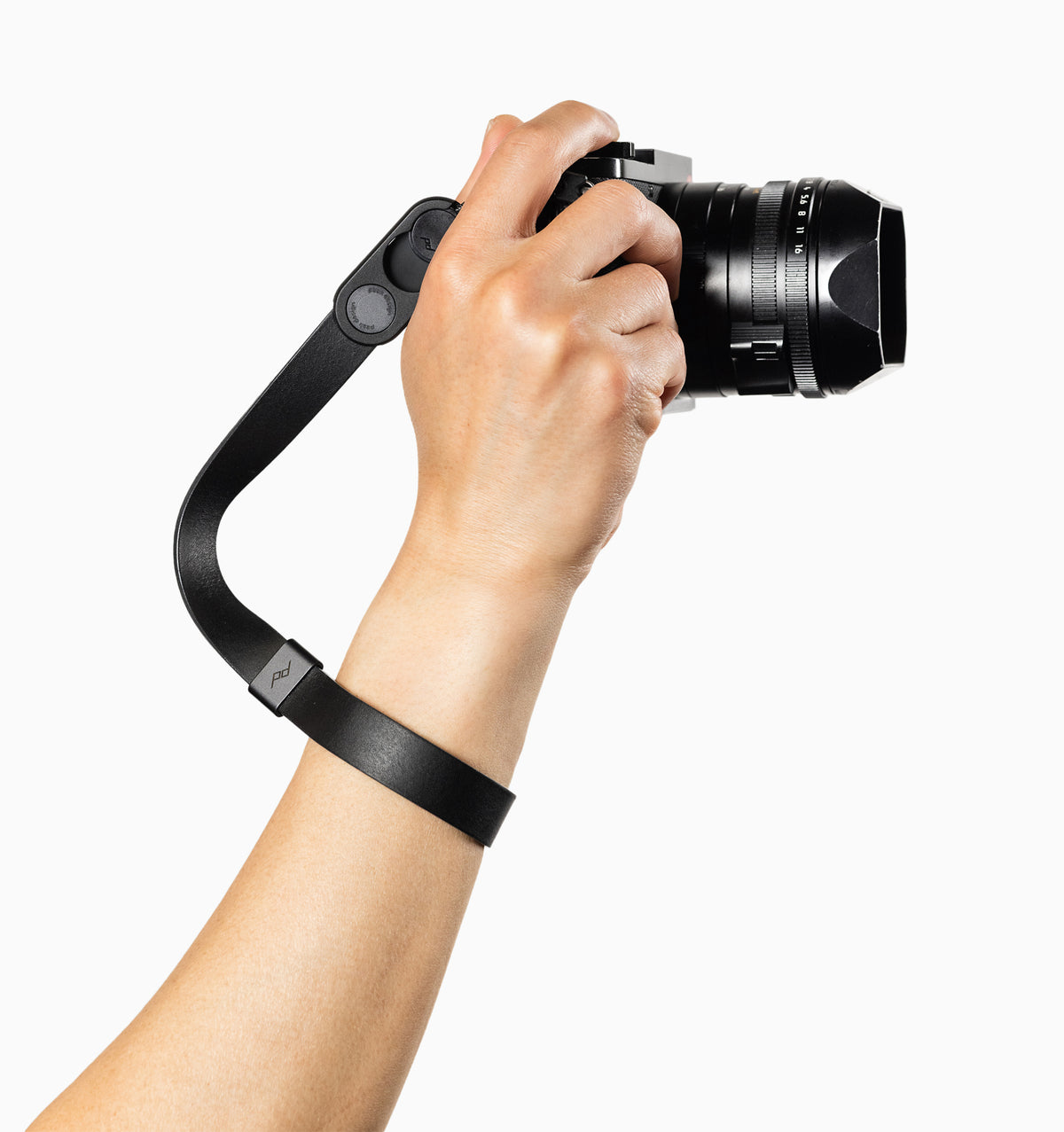 Peak Design Leather Cuff Strap Black