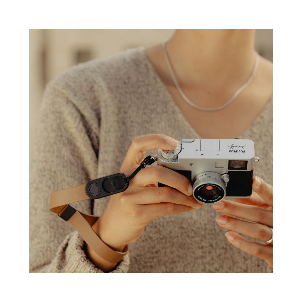 Peak Design Leather Cuff Camera Wrist Strap - Tan