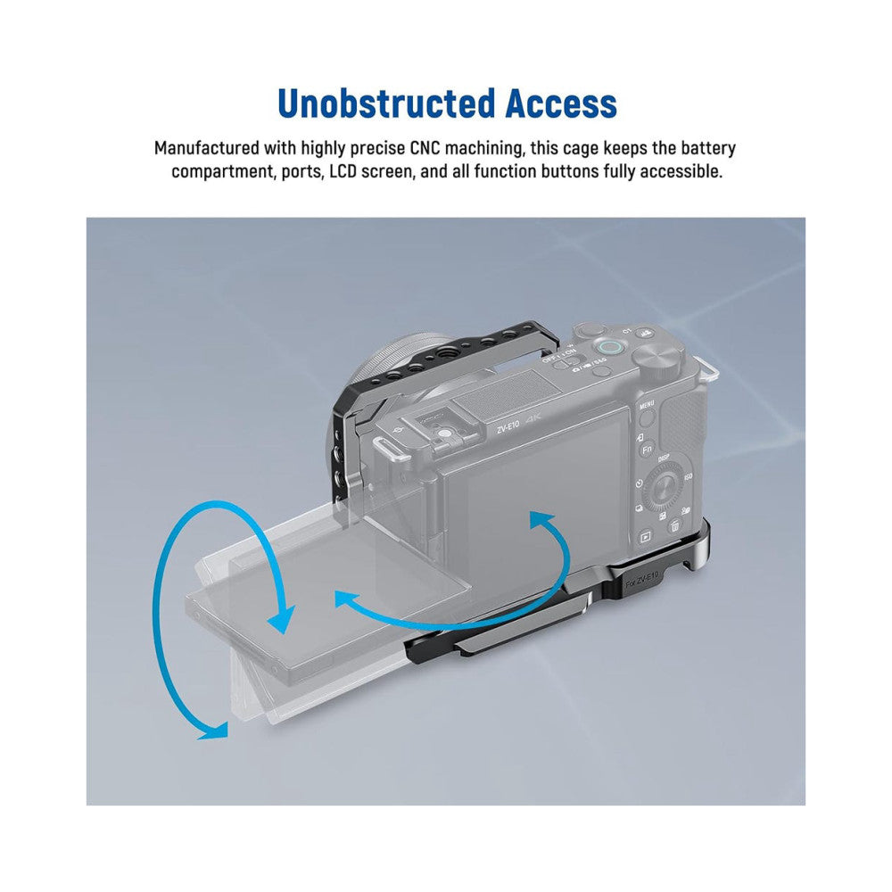 Neewer CA0003S Camera Cage for Sony ZVE10
