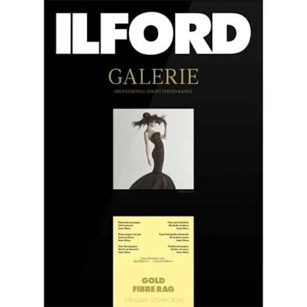 Ilford Galerie Gold Fibre Rag 4x6 Inkjet Paper (50 Sheets)