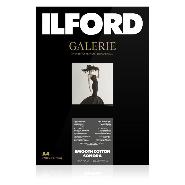 Ilford Galerie Smooth Cotton Sonora 5x7 50 Sheets