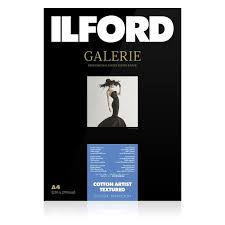 Ilford Galerie Cotton Artist Textured Paper 4 x 6" 50 Sheets
