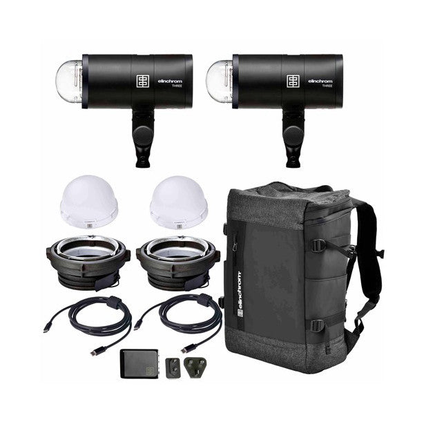 Elinchrom THREE Dual Off-Camera Flash Kit