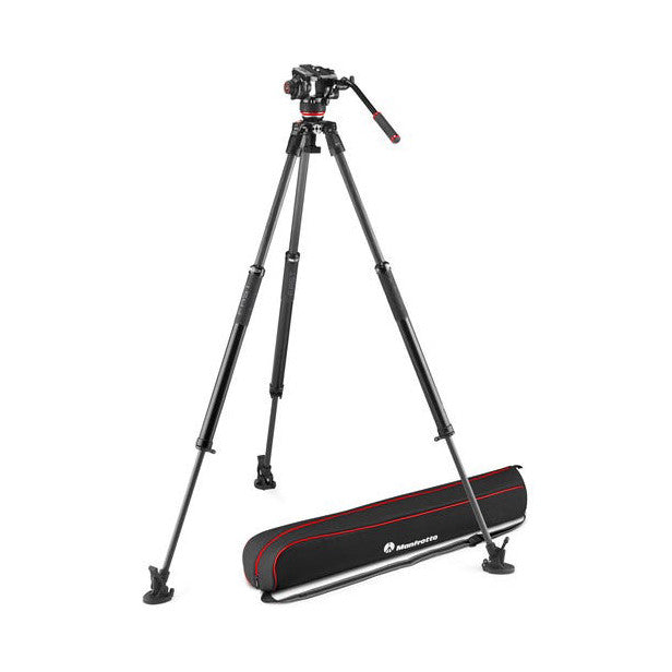 Manfrotto 504X Fluid Video Head with 635 Fast Single Carbon Leg