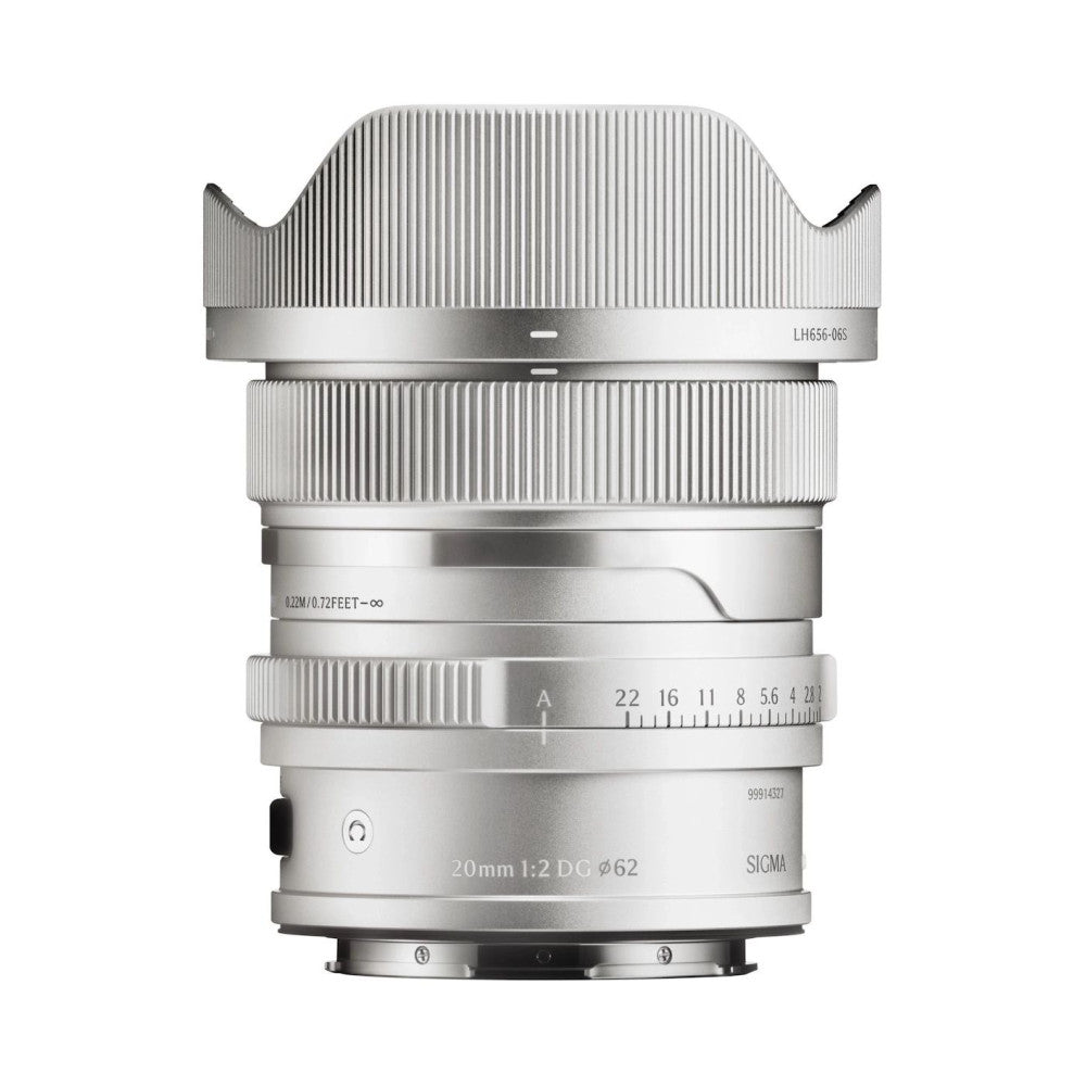 Sigma 20mm f/2 DG Contemporary Lens L Mount Silver